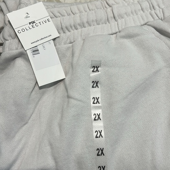 PSK Collective Track Pant Light Grey 2X NWT - Picture 2 of 3